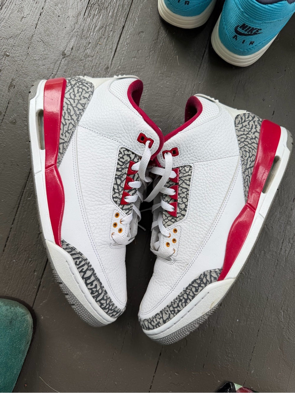 Air Jordan 3 Retro Cardinal men’s size 12